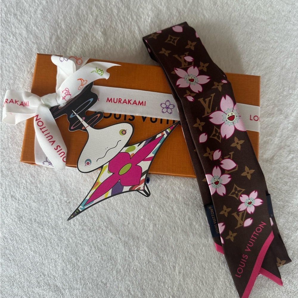 BRAND NEW Louis Vuitton x Takashi Murakami 2025 Cherry Blossom BB Bandeau M96084